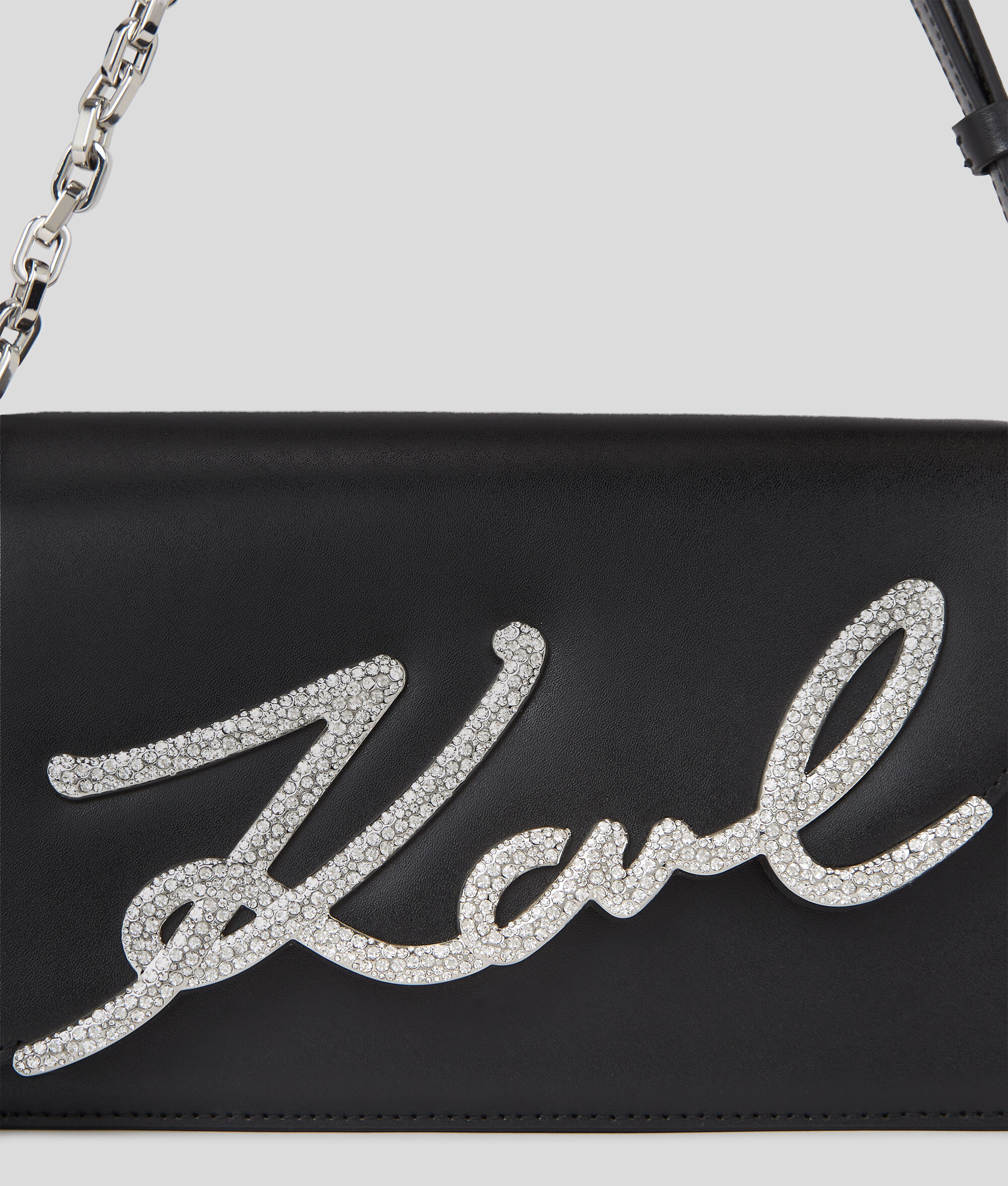 (image for) Precise K/SIGNATURE CRYSTAL SHOULDER BAG